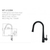 ECT CURO Goose Neck Sink Mixer 